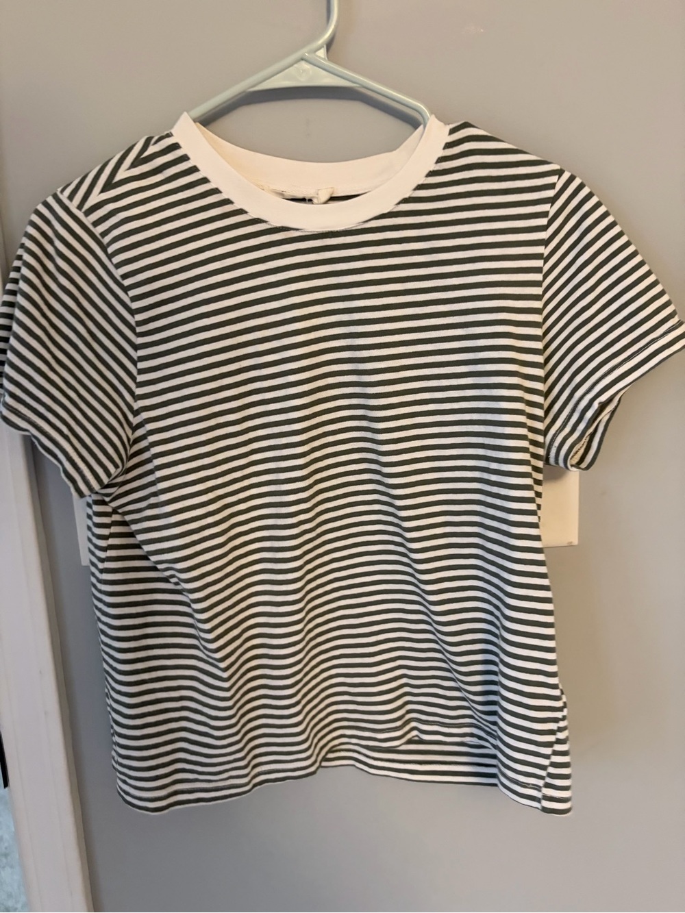 Mod Ref striped tee